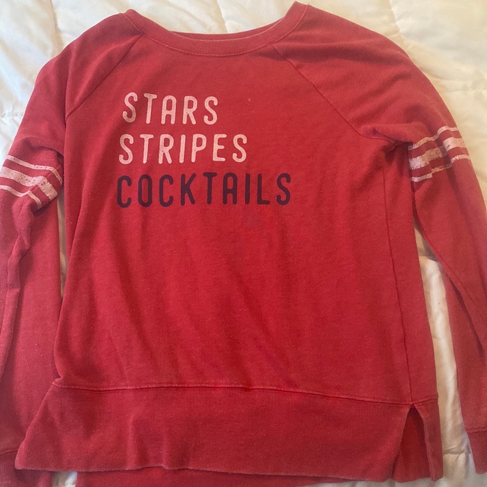 STARS STRIPES COCKTAILS lightweight sweater